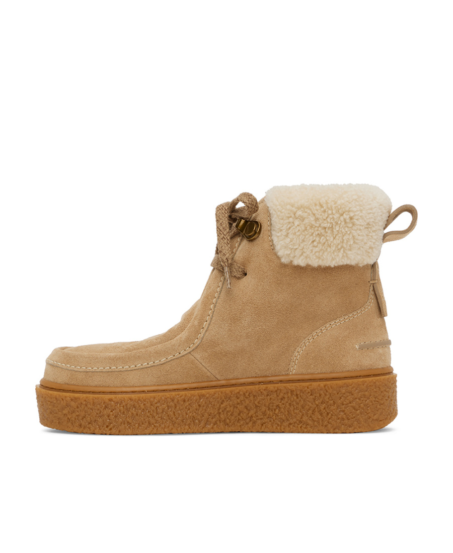 See By Chloé Logo And Ankle Boots In Brown