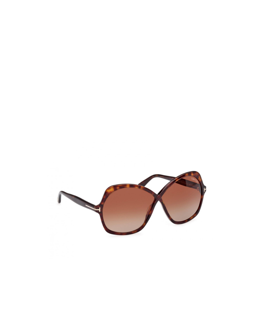 Tom Ford Eyewear Oversized-frame Sunglasses In Brown