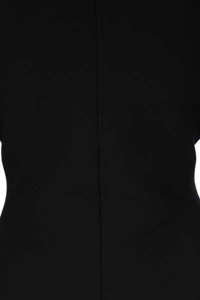 Saint Laurent Open-back Maxi Dress In Black