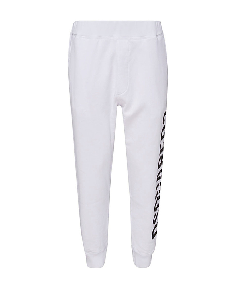 Dsquared2 Logo-print Relaxed Track Pants In White