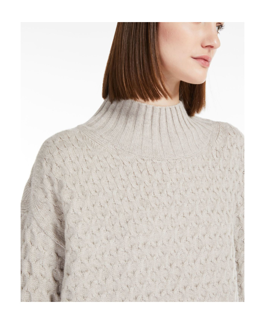 MAX MARA WOOL CASHMERE LONG-SLEEVED SWEATER