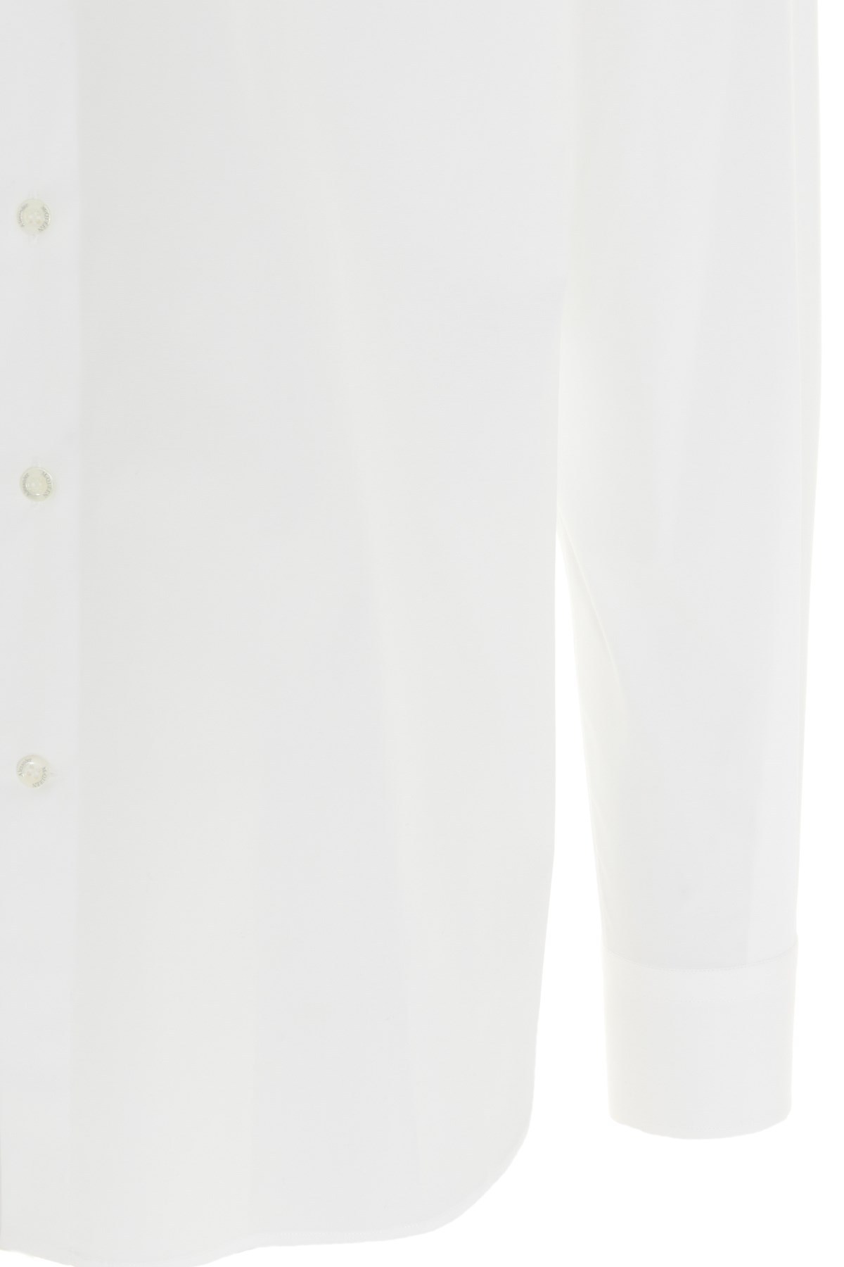 Alexander Mcqueen Cotton Shirt With Logo Detail In White