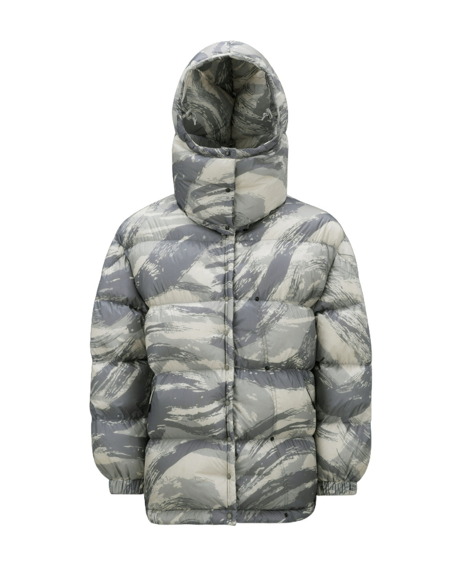 Moncler Galenstockis Short Style Down Jacket In Gray