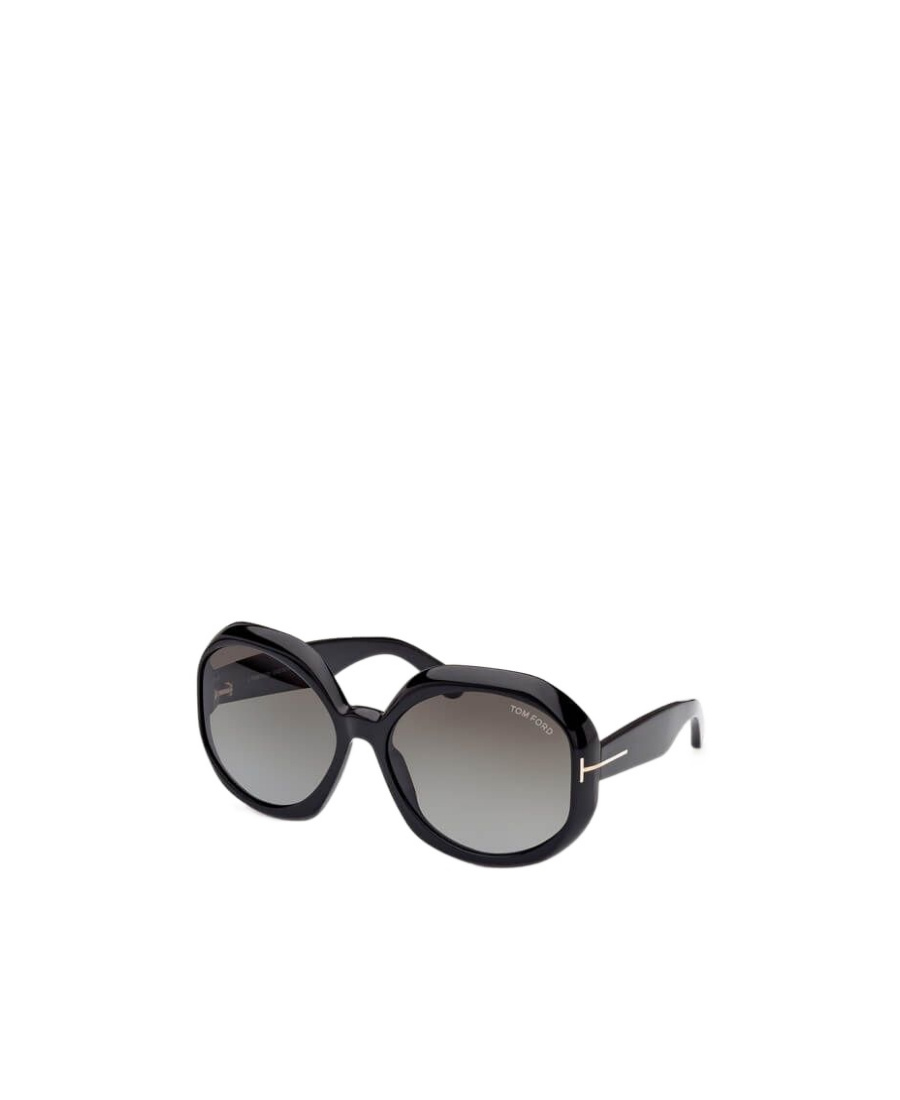 Tom Ford Round-frame Sunglasses In Gray