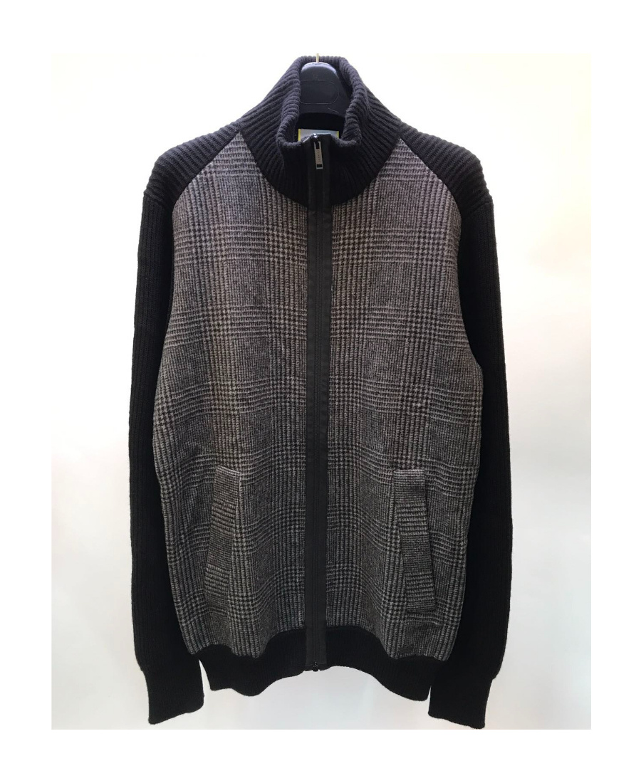 Iceberg Splicing Details Leisure Jacket In Black