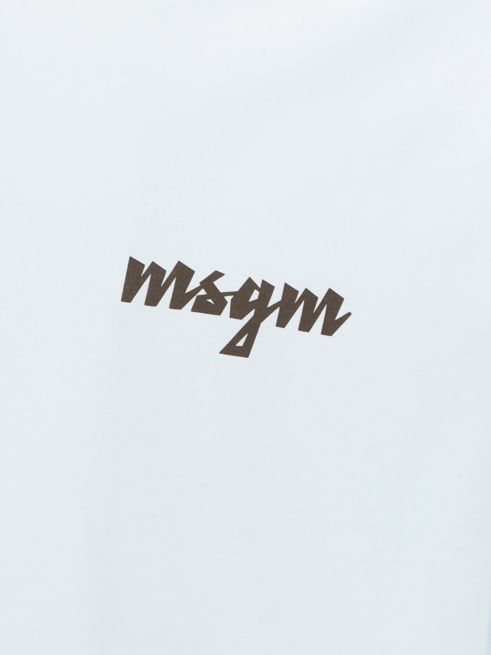 Msgm Logo-print T-shirt In White