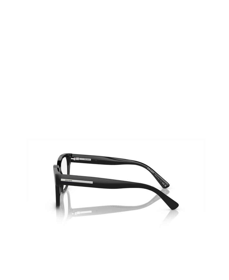Prada Eyewear Square Frame Glasses In Black