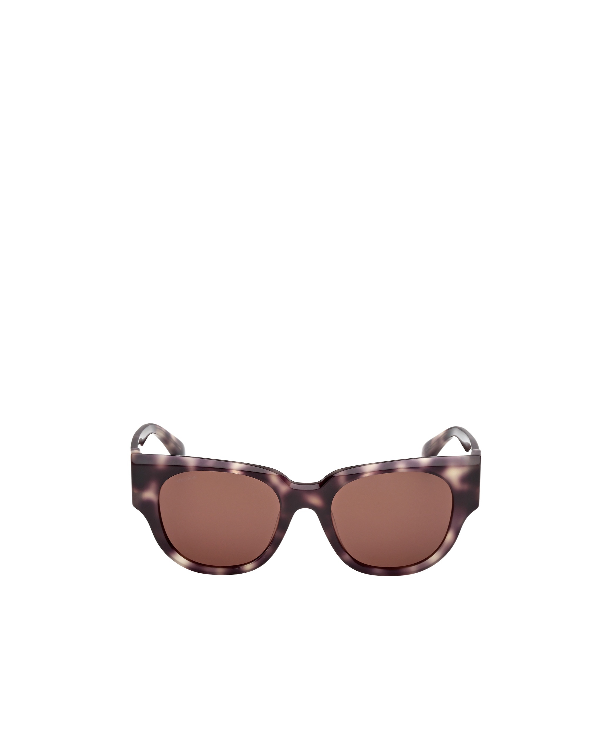 Max Mara Round Frame Sunglasses In Brown