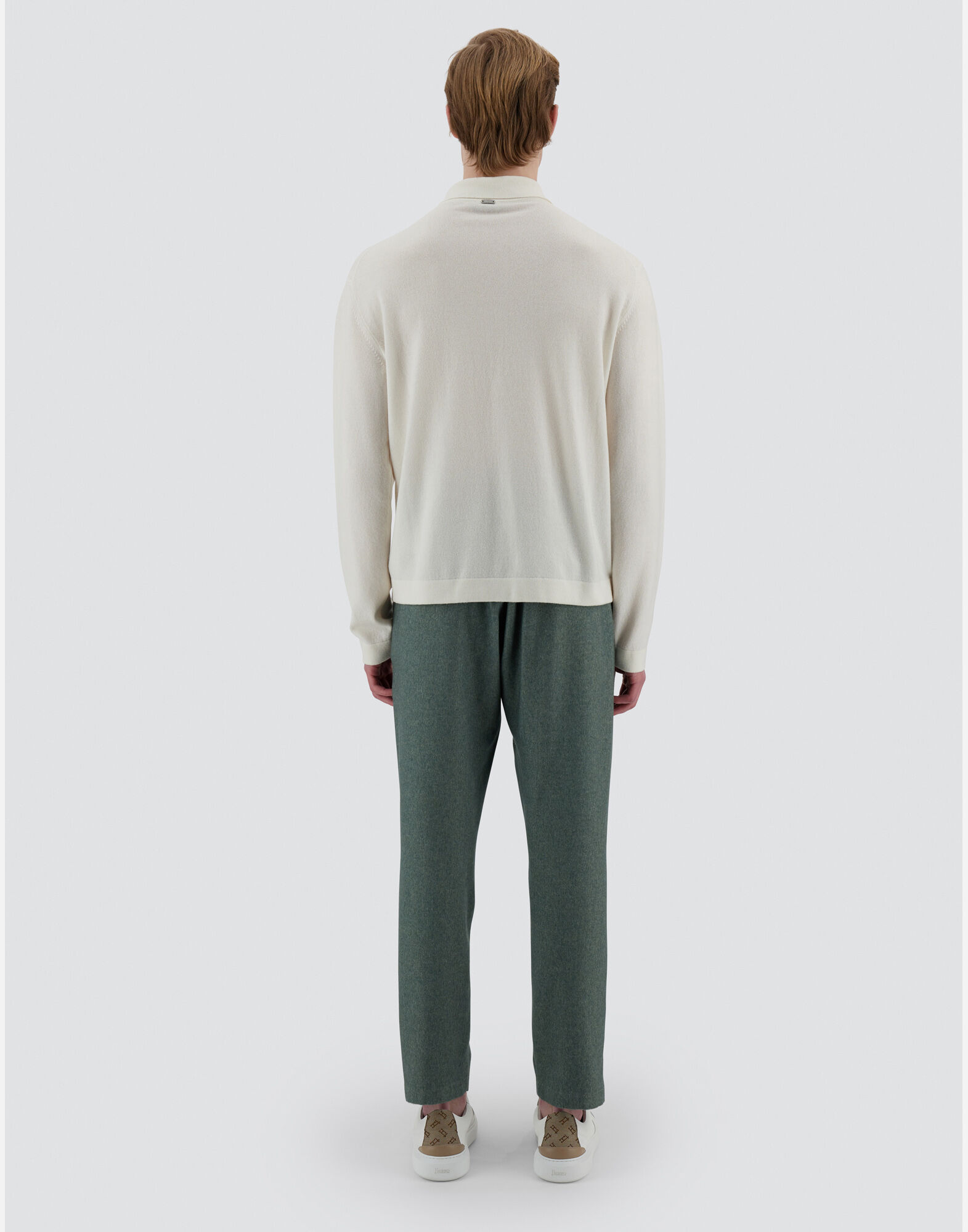 Herno Resort Long Sleeved Buttoned Shirt In White