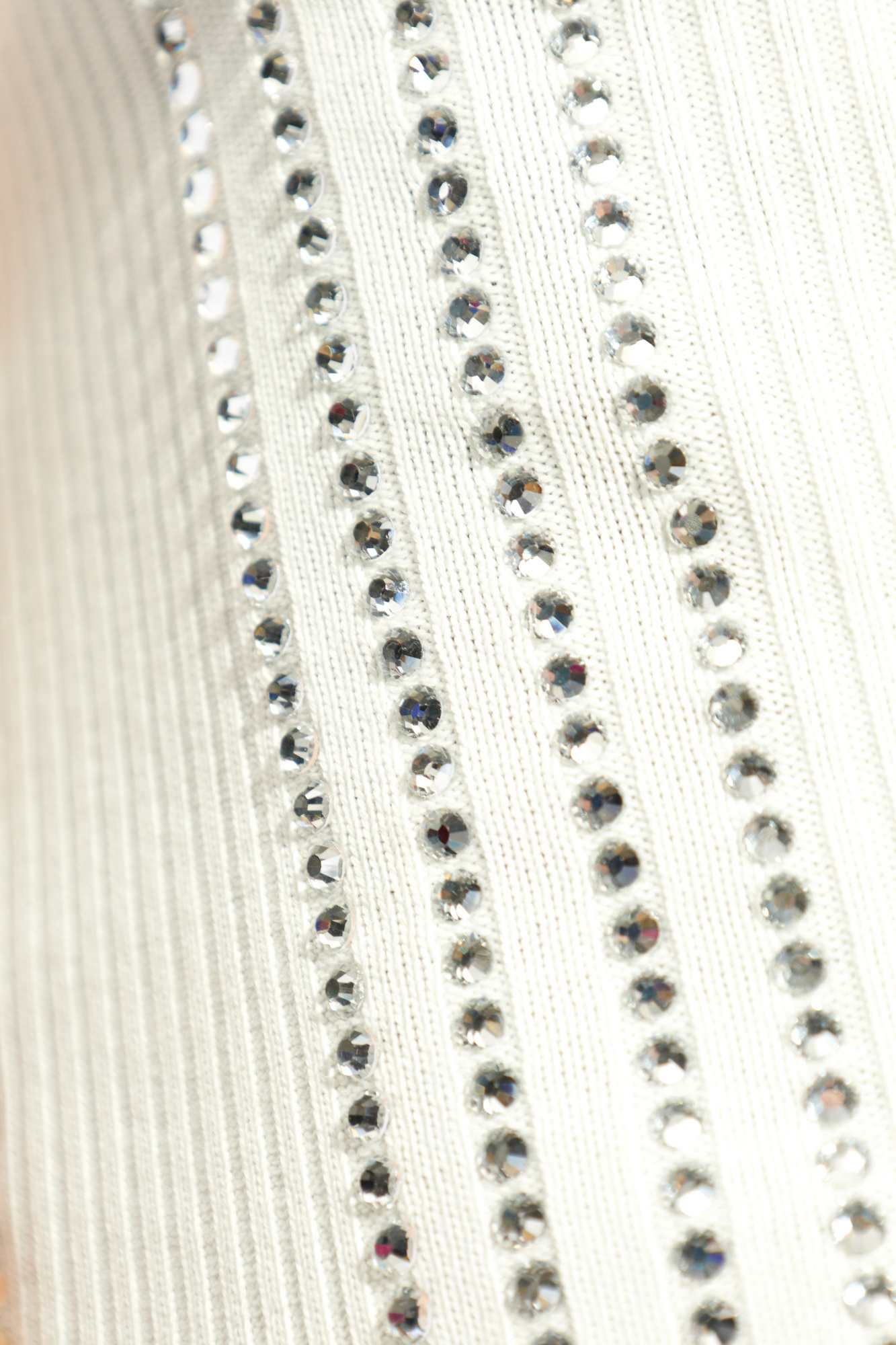 Attico Double-layered Top In White