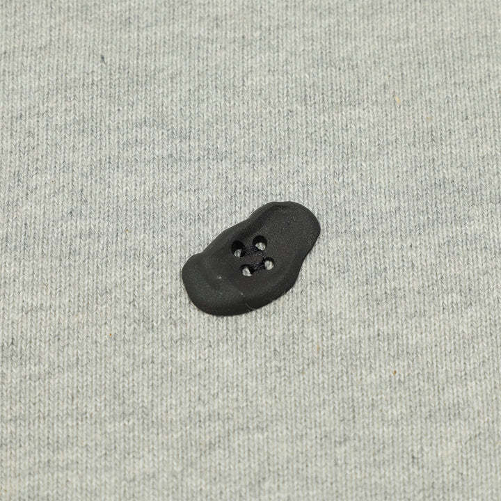 Ader Error Etik Logo Hooded Sweater In Gray
