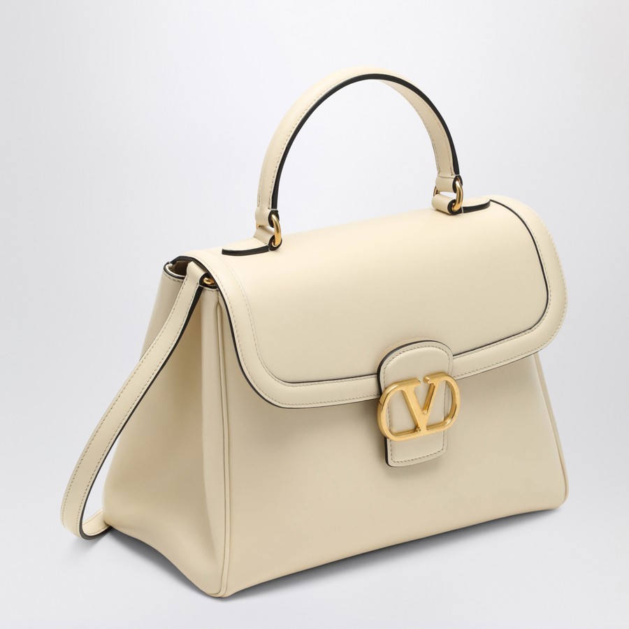 Valentino Large 9to5 Shoulder Bag In Butter Color In Brown