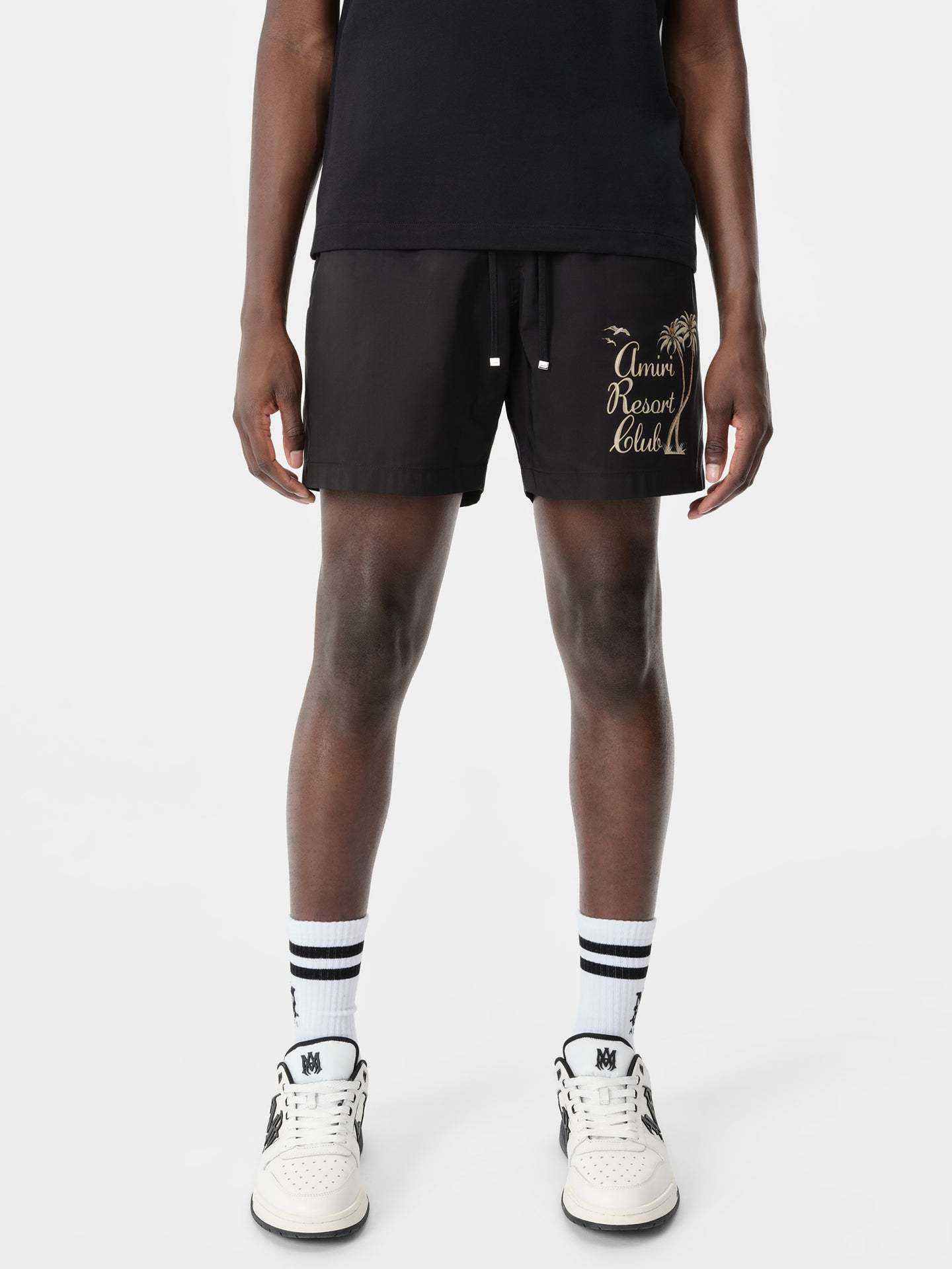 AMIRI WIDE-LEG SWIMMING TRUNKS 