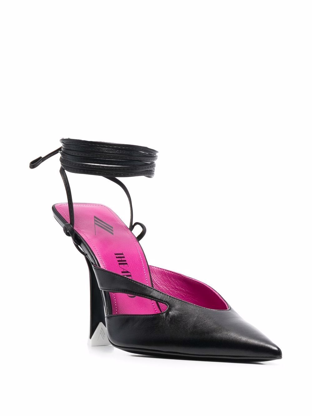 Attico Ankle-wrap Pumps In Pink