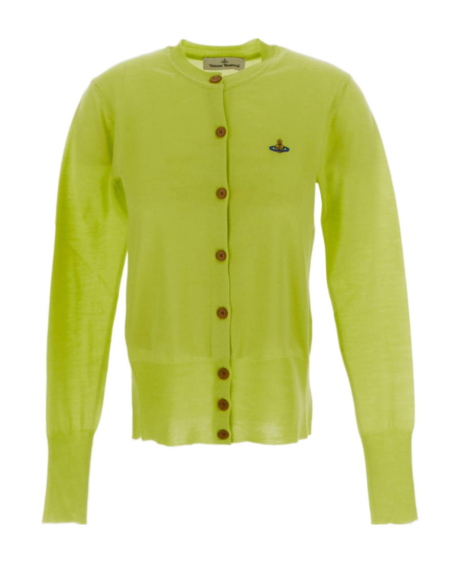 Vivienne Westwood Bea Orb-embroidered Cardigan