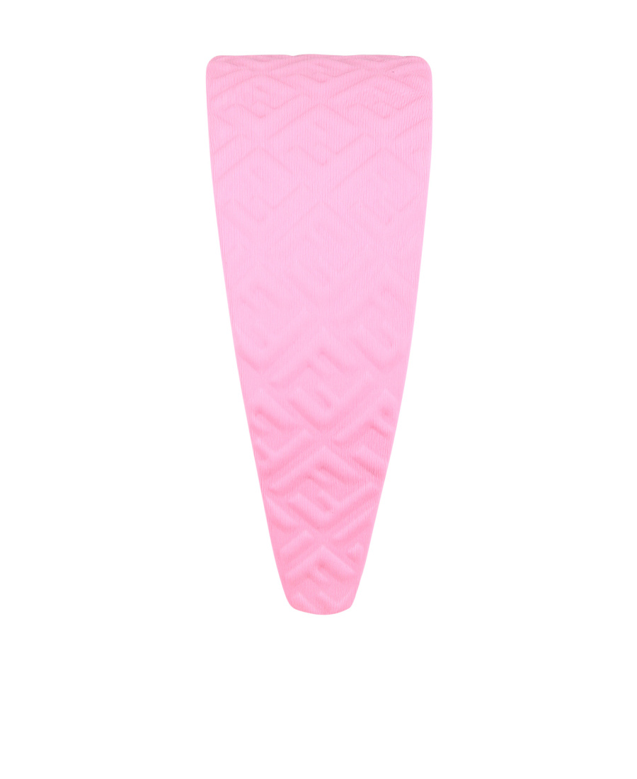 Fendi Ff-logo Print Hair Band In Pink