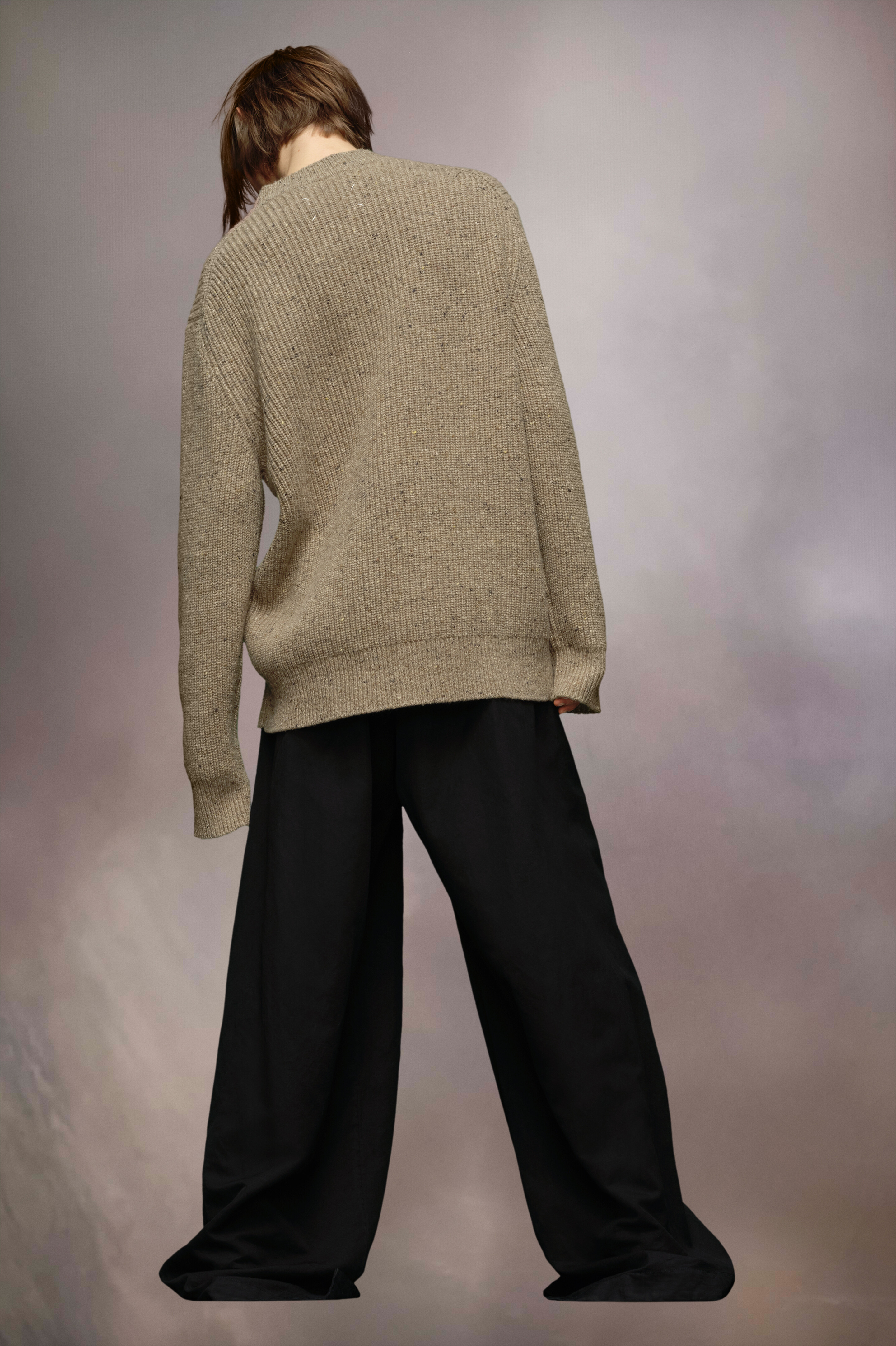 MAISON MARGIELA DONEGAL CLASSIC KNIT SWEATER