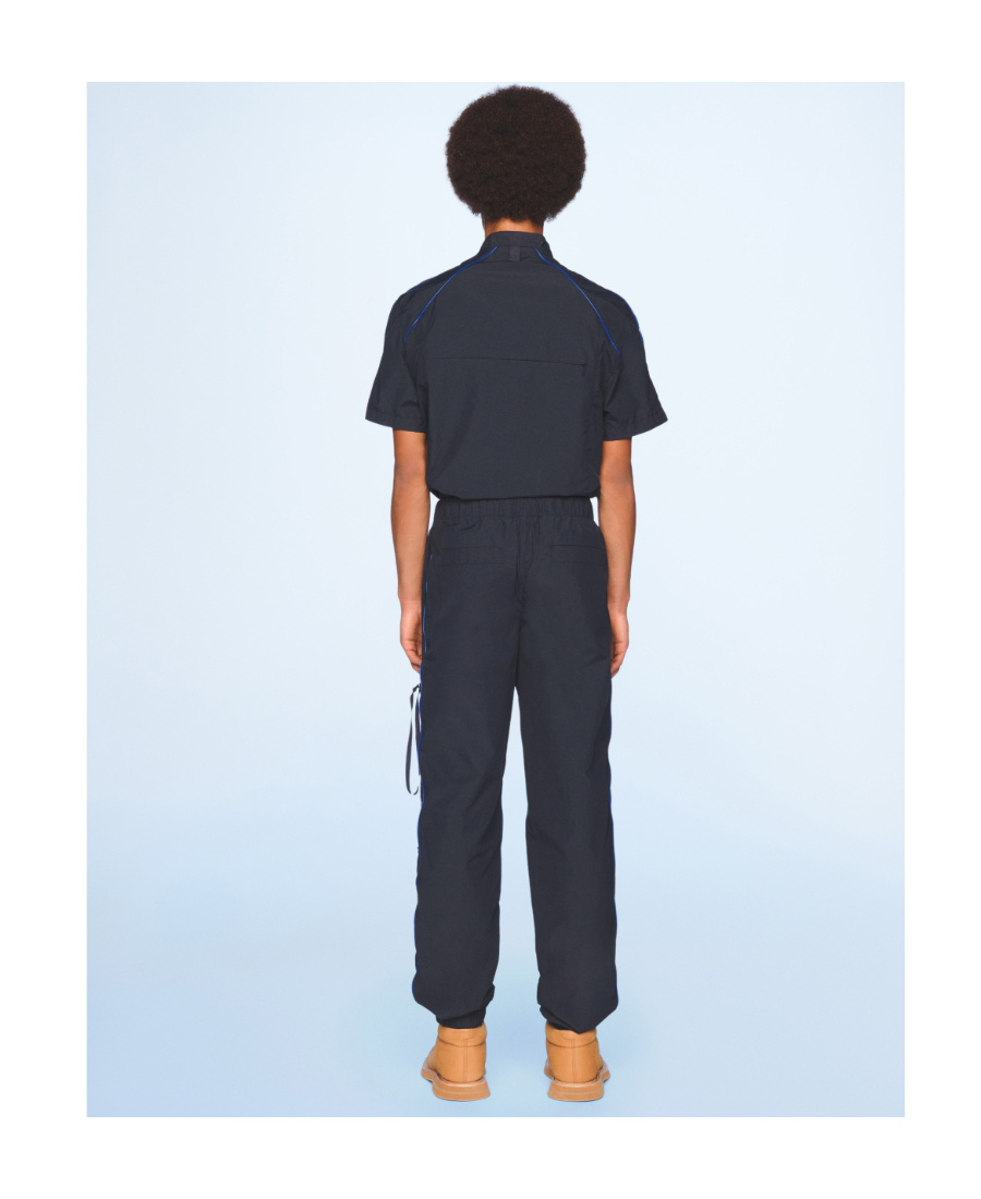 Jacquemus Le Jogging Technical Track Pants In Black