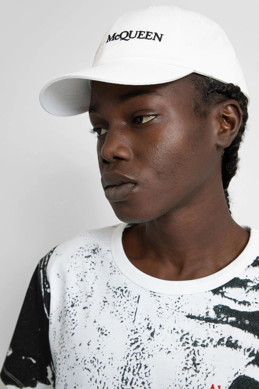 Alexander Mcqueen Man White Hats In White