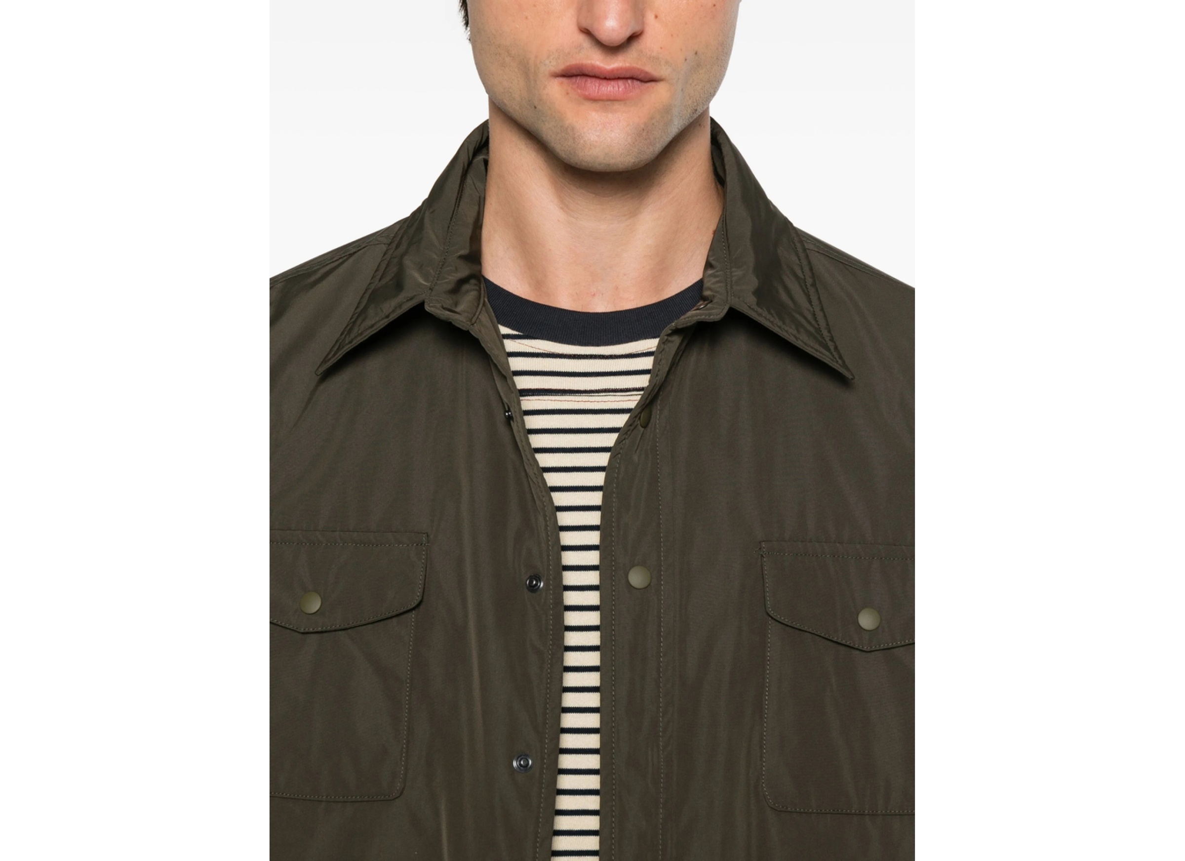 Aspesi 13 Piu` Shirt In Brown