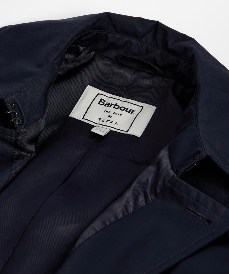 Barbour The Edit By Alexa Harley Showerproof Trench Coat