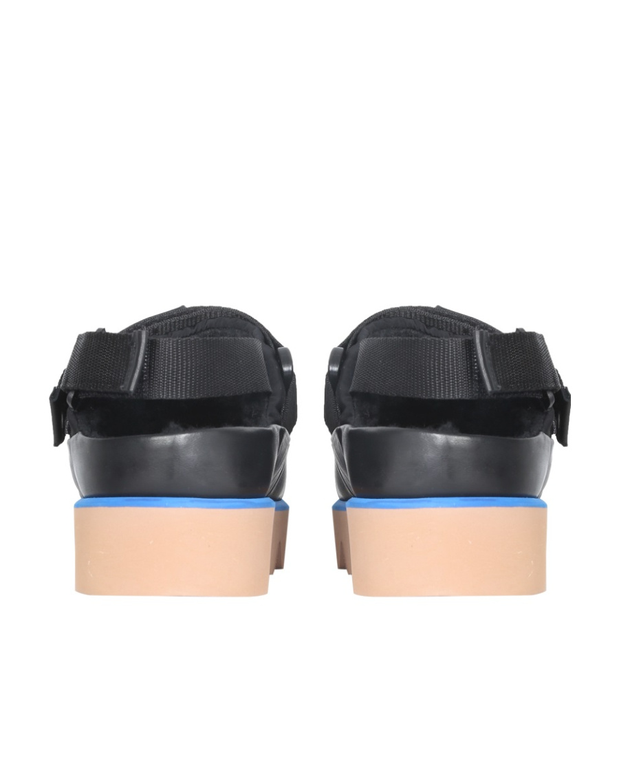 Msgm Padded Platform Mules In Black