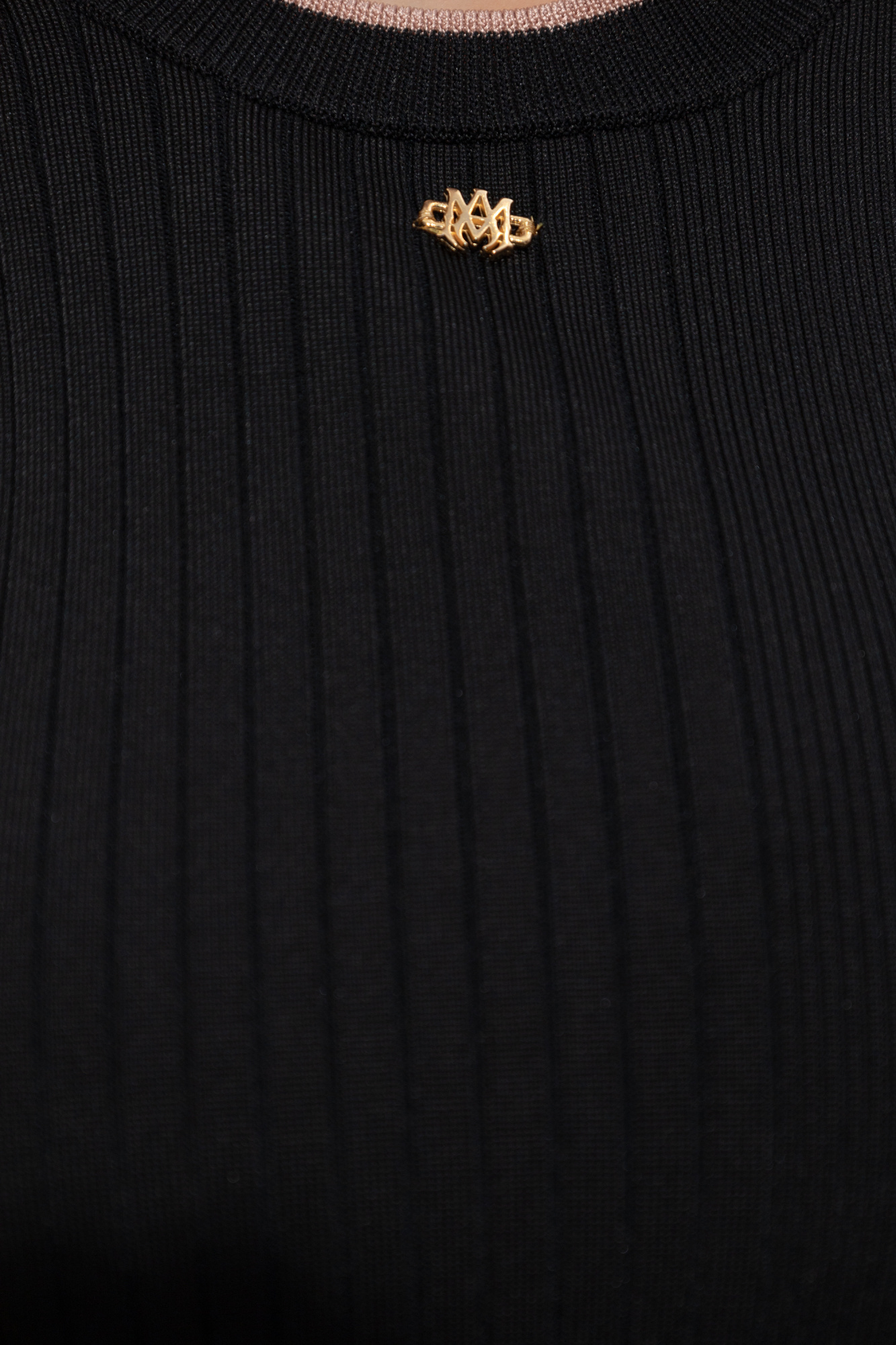 Amiri Topwear In Black Viscose In Black