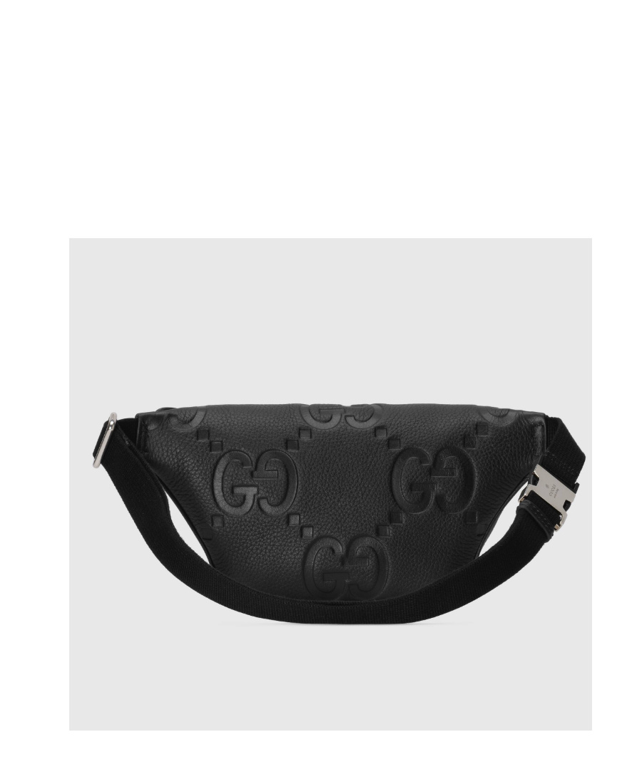 Gucci Jumbo Gg Small Belt Bag In Black