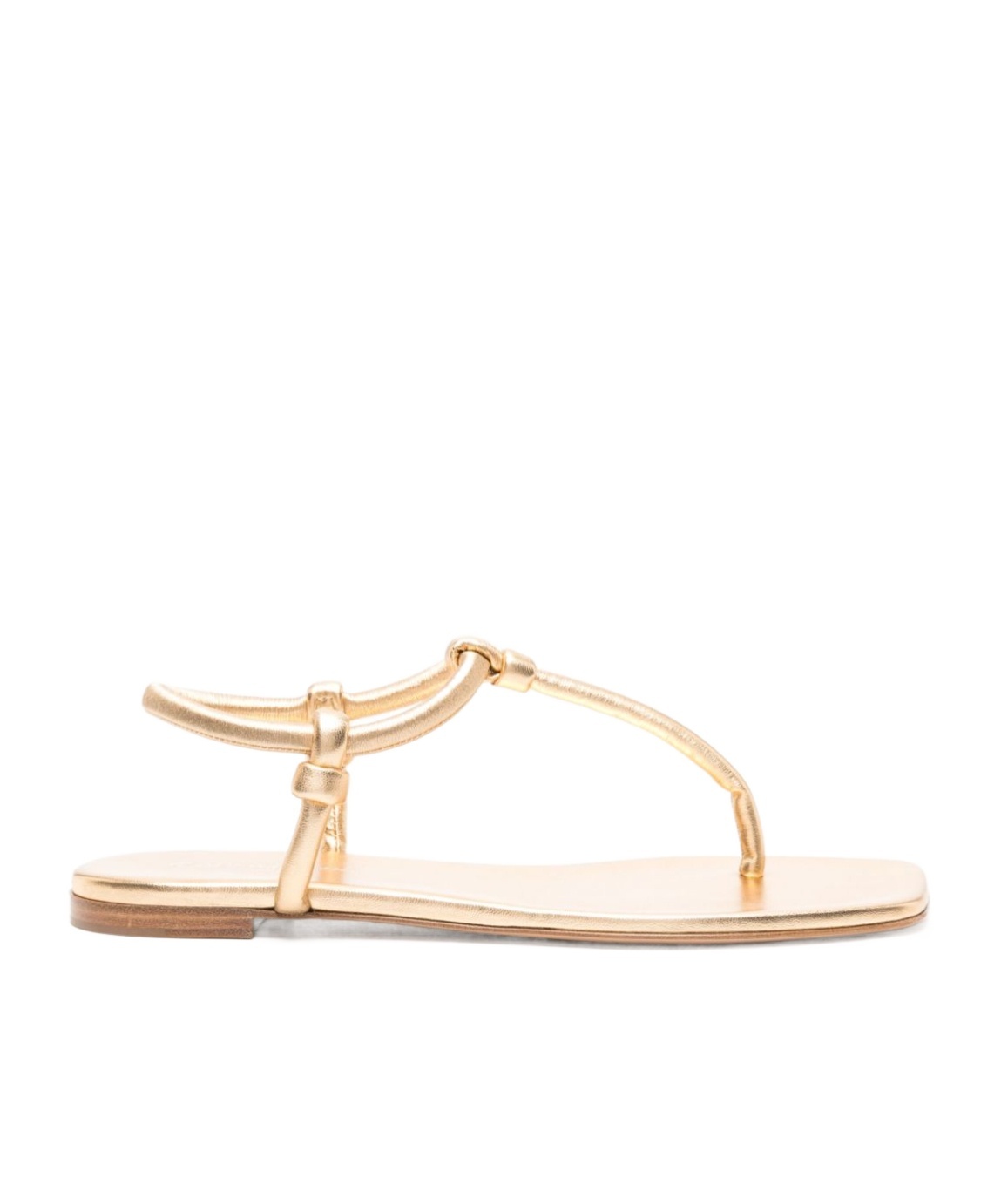 Gianvito Rossi Juno Thong Sandals In Nude