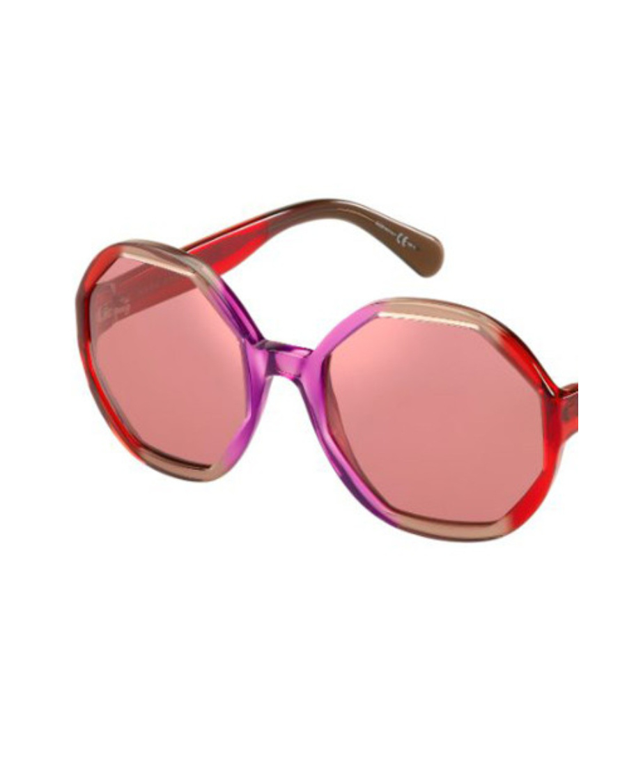 Marc Jacobs Logo Sunglasses In Pink