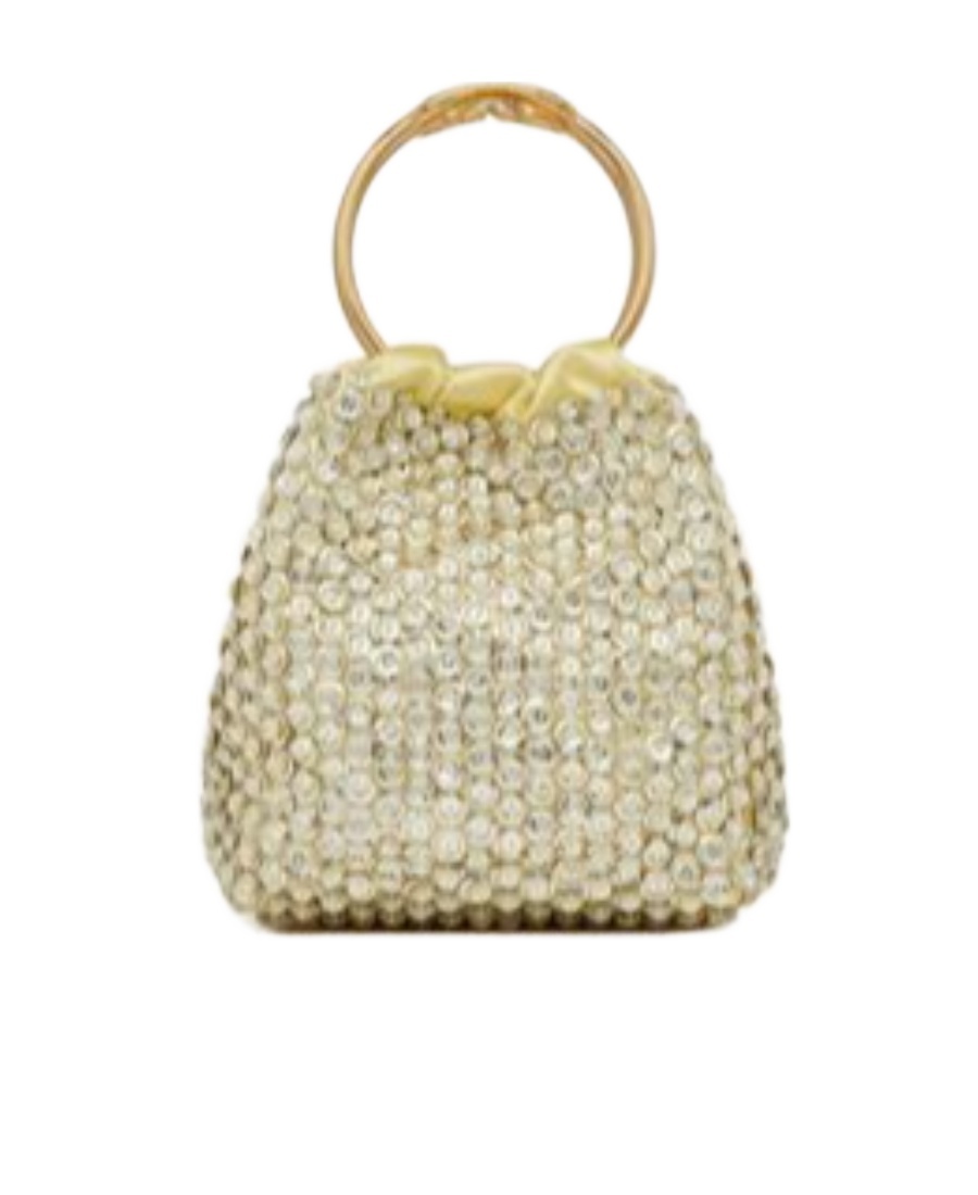 VALENTINO GARAVANI VALENTINO CARRY SECRETS EMBELLISHED TOP HANDLE BAG