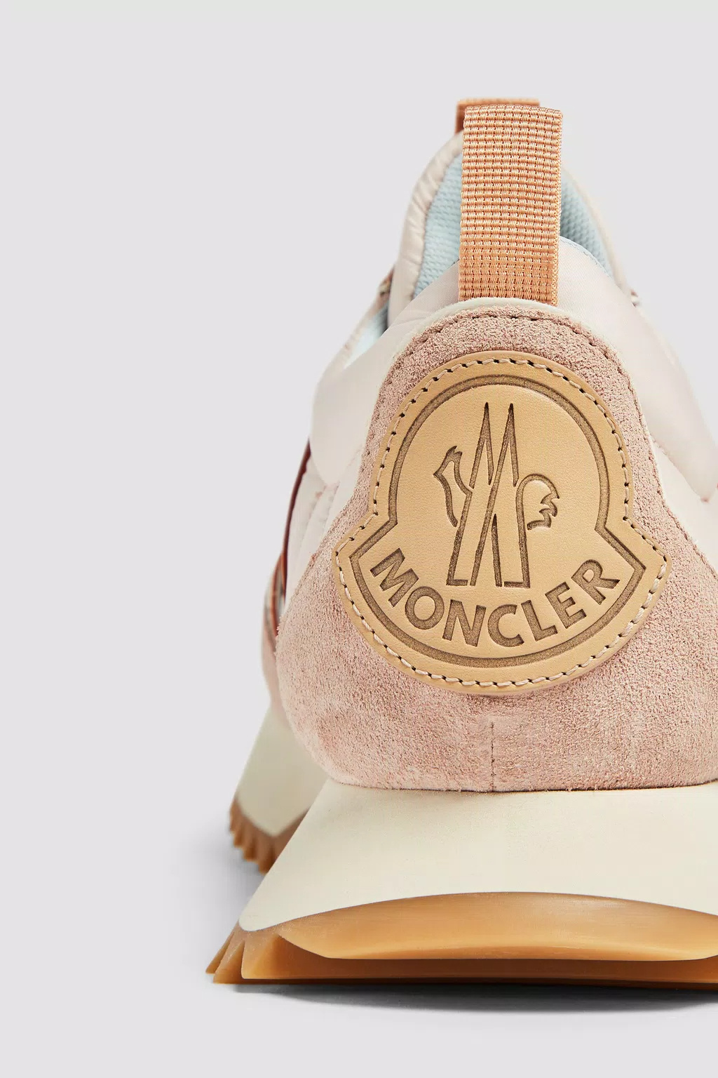 Shop Moncler Pacey Trainers In Pink