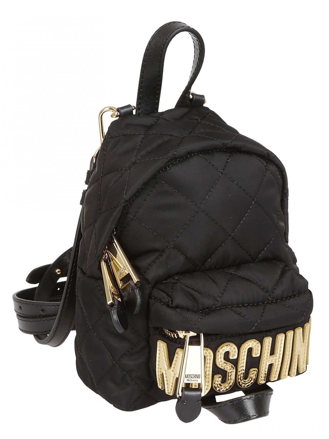 Moschino Backpack In Black