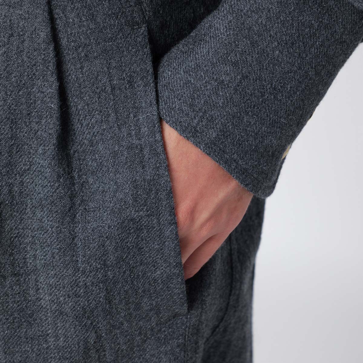 Darkpark Wide-leg Casual Trousers In Black