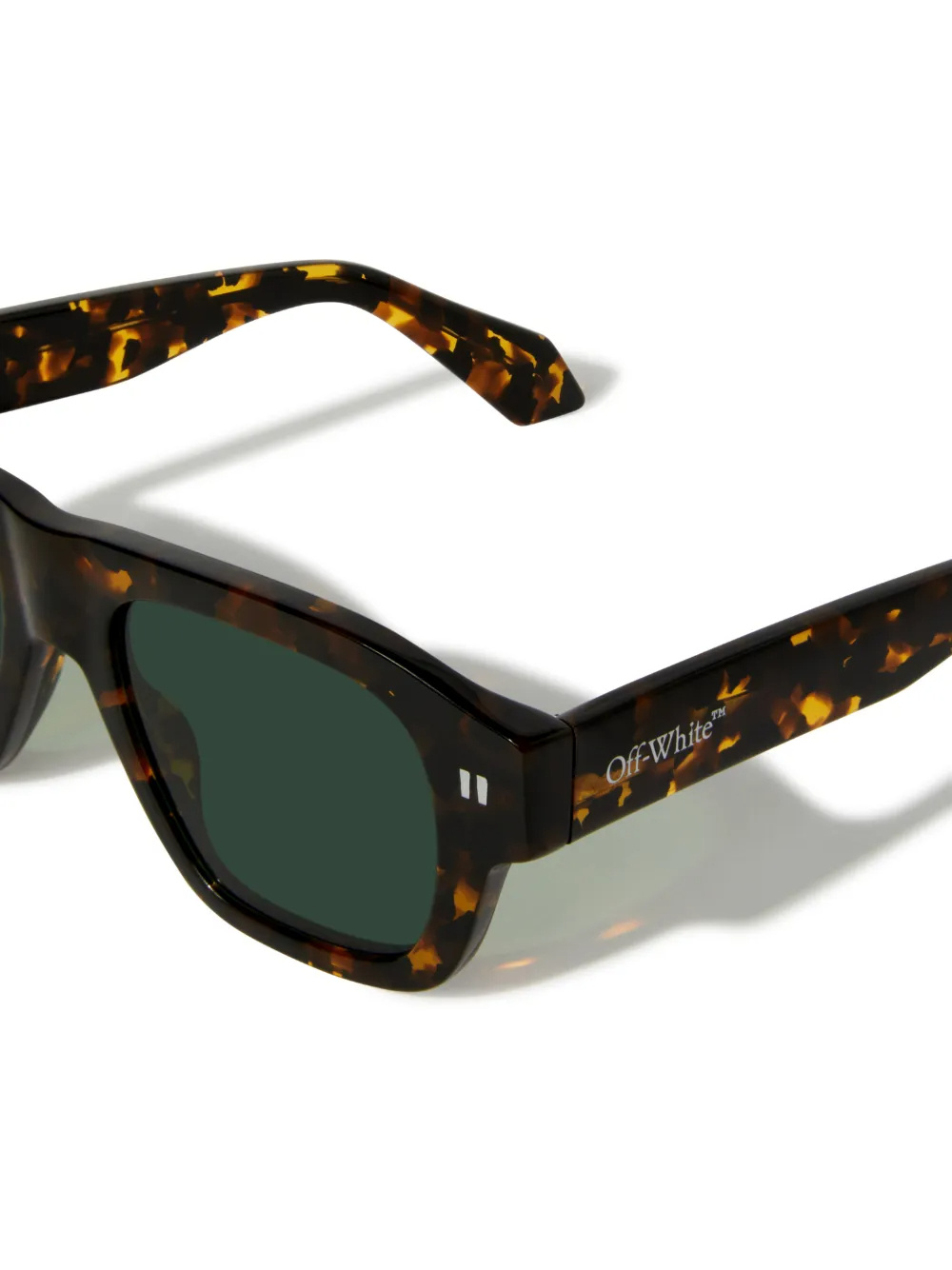 Off-white Providence Sunglasses In Green