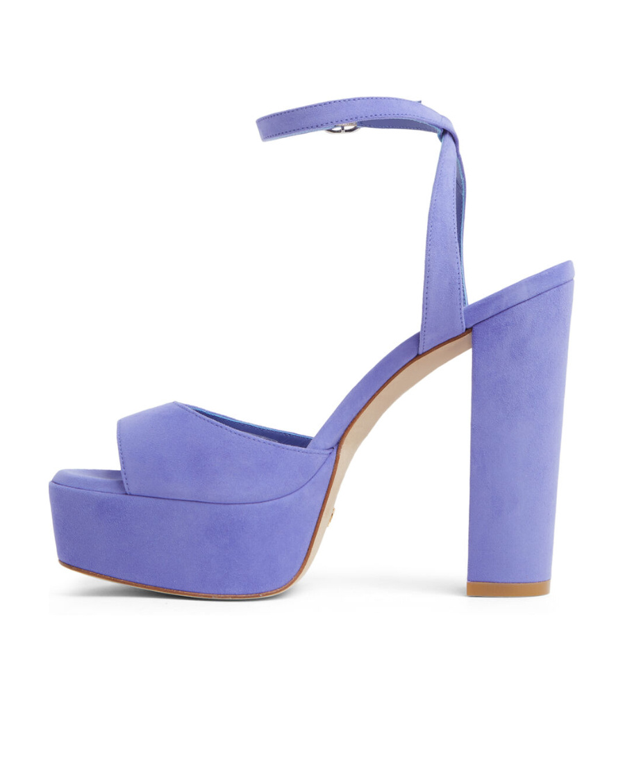 Stuart Weitzman Ryder Ii Thick-soled Sandals In Blue