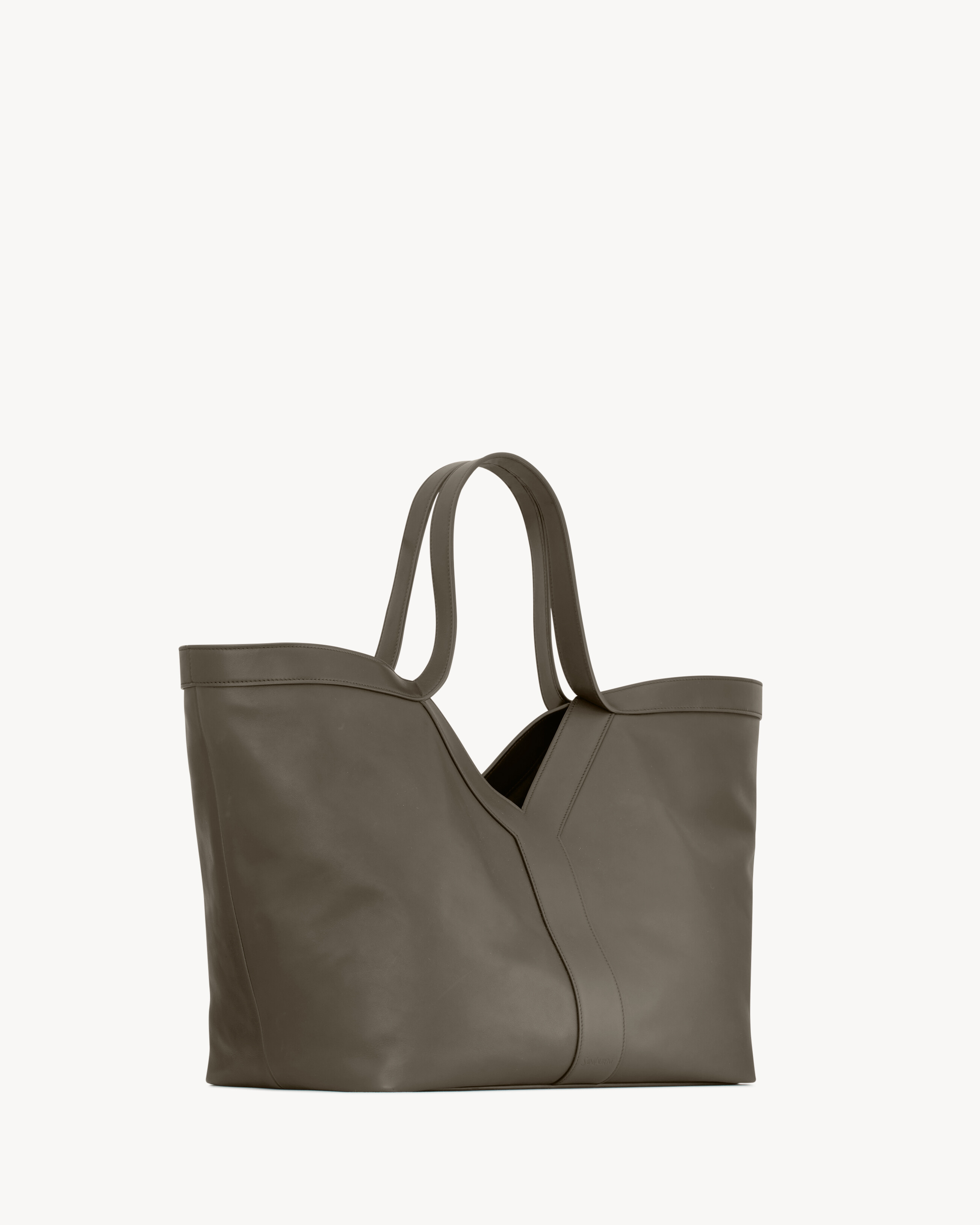 Saint Laurent Y Tote In Leather