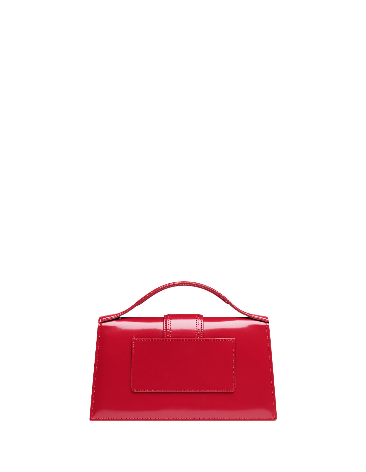 Jacquemus Le Bambino Red Handbag With Removable Shoulder Strap In Leather Woman In Red