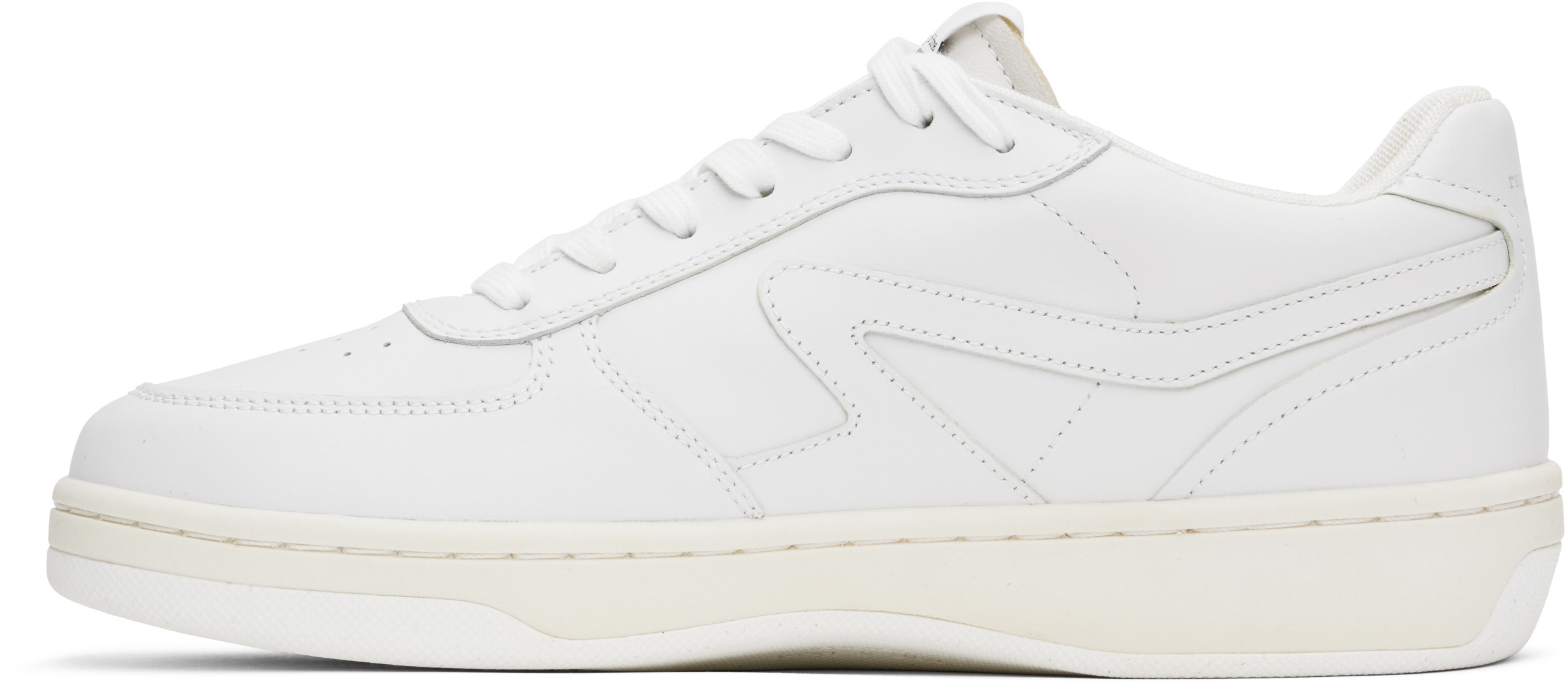 Rag & Bone White Retro Court Leather Sneakers