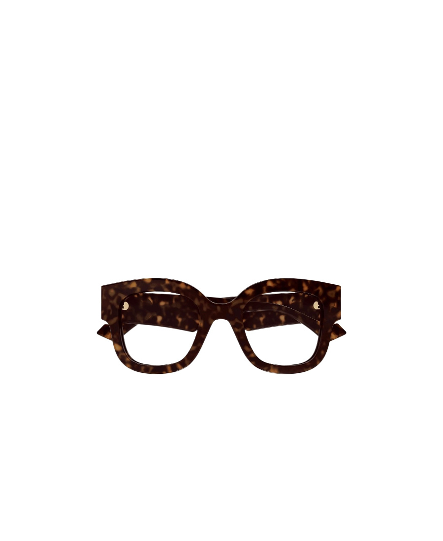 Gucci Double G Tortoiseshell Glasses In Brown
