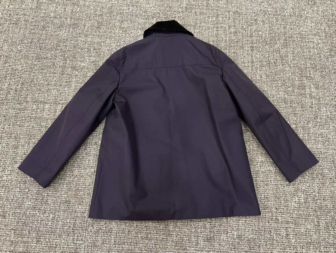 Gucci Lapel Casual Jacket In Black