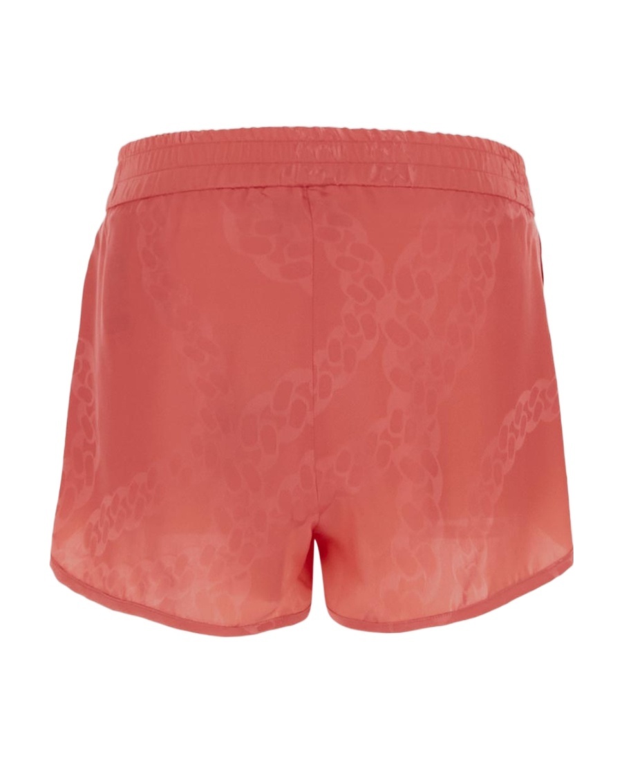 Stella Mccartney Print Silk Shorts In Red