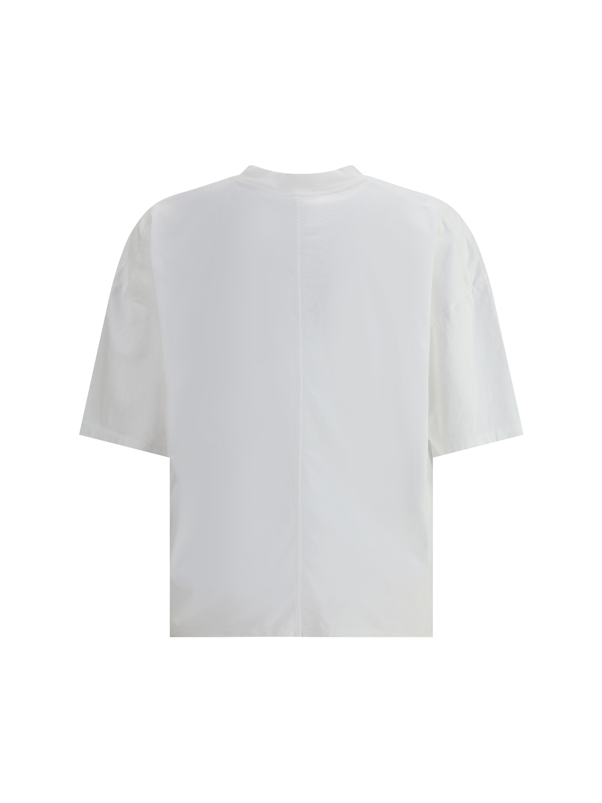 Haikure Drop Shoulder Short-sleeved T-shirt In White