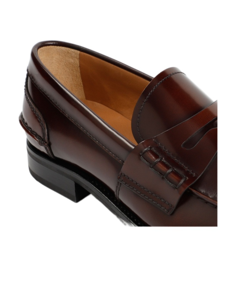 Church's Pembrey Patent-leather Penny Loafers In Black