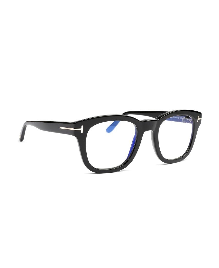 Tom Ford Eyewear Square Frame Glasses In Black