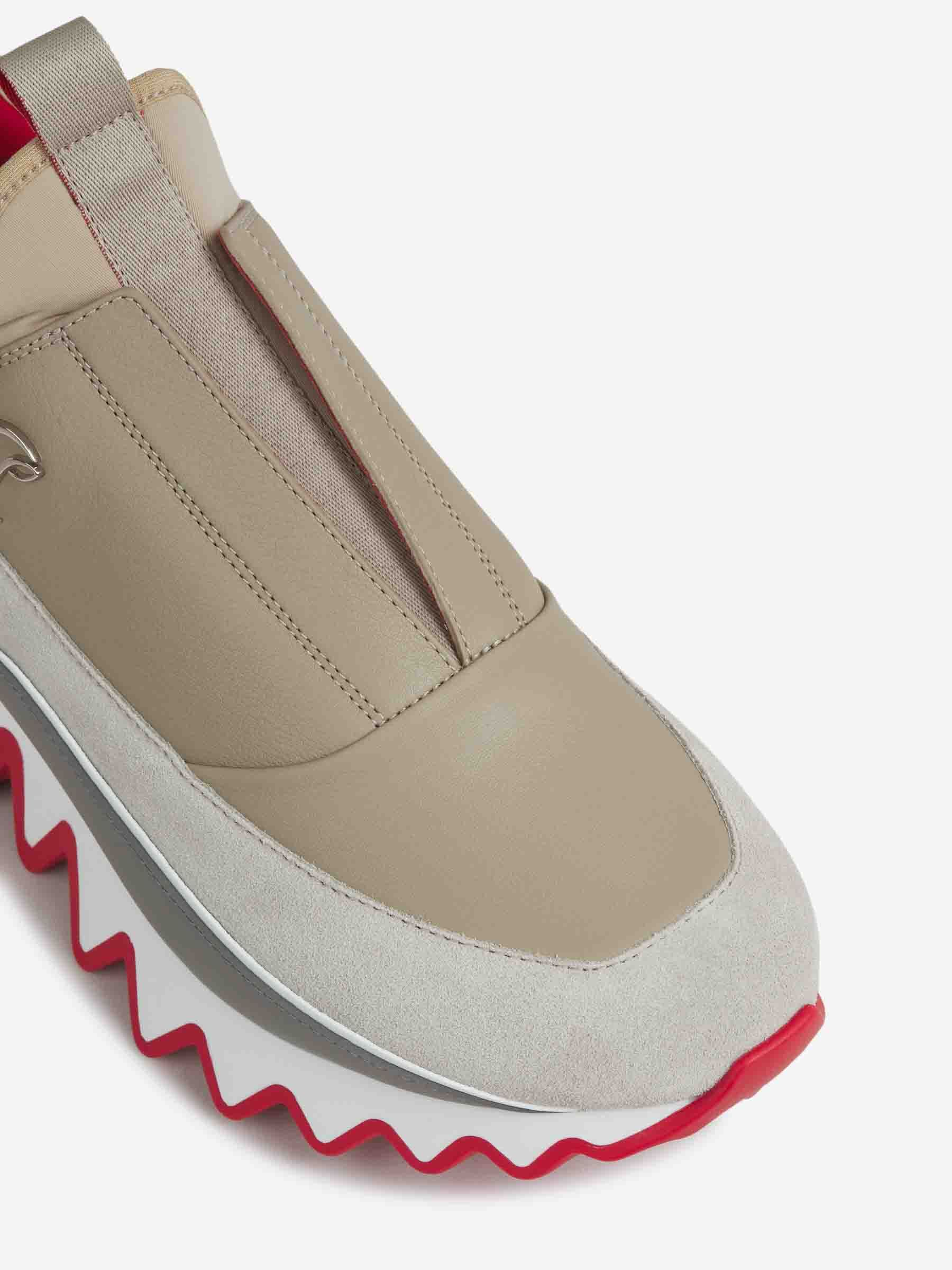 Christian Louboutin Round-head Sneakers In Multicolor
