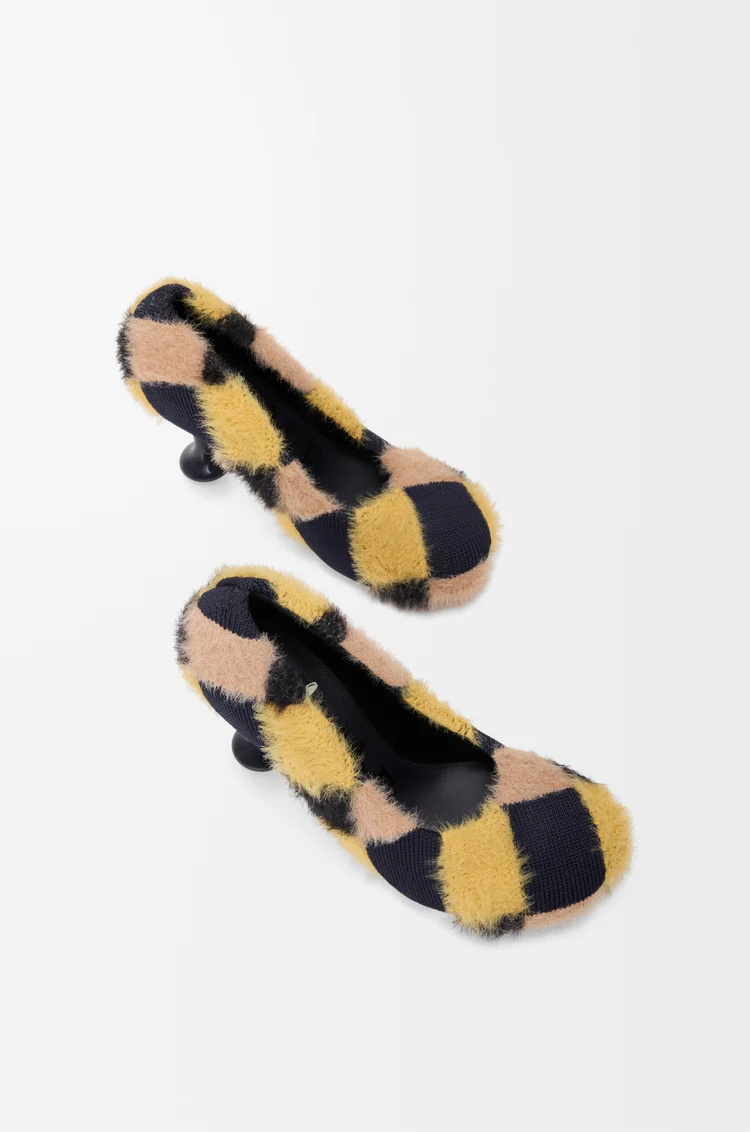 Loewe Toy Pump In Jacquard Knit In Multi