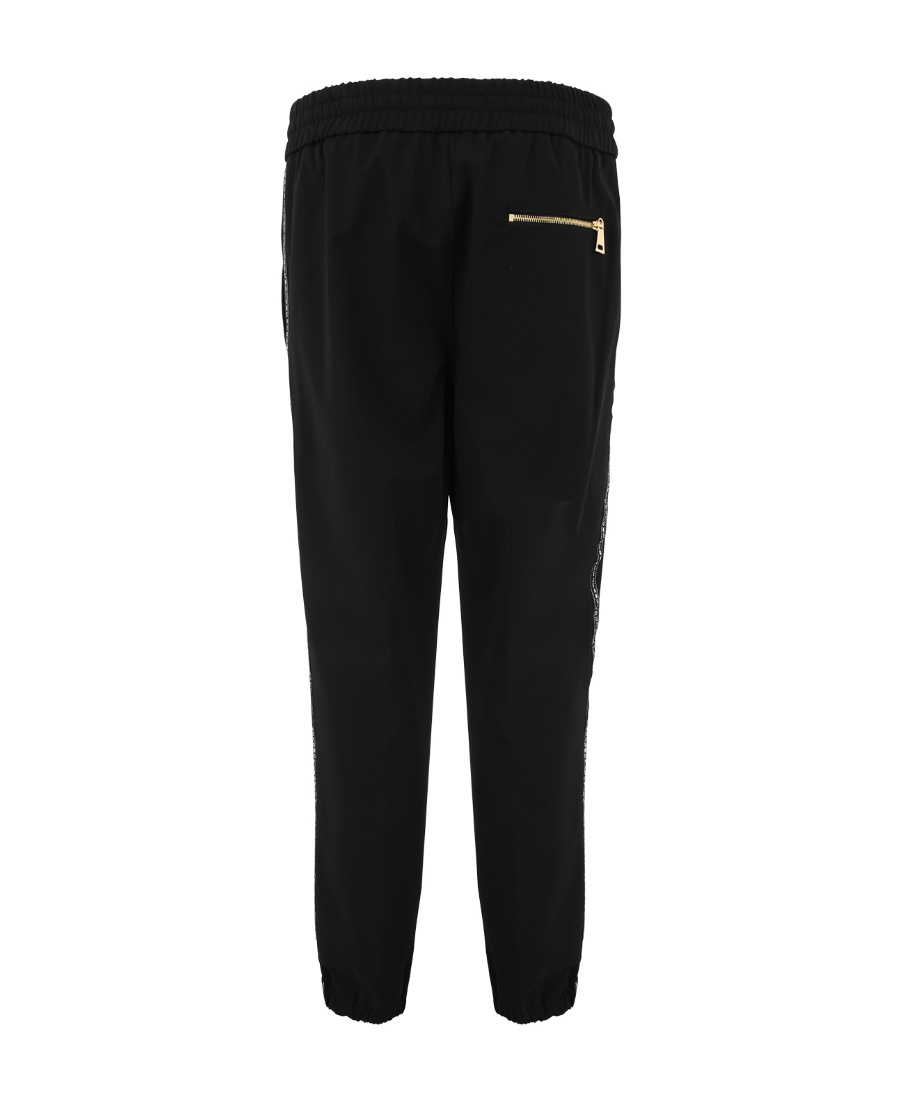 Versace Jeans Drawstring Track Pants In Black