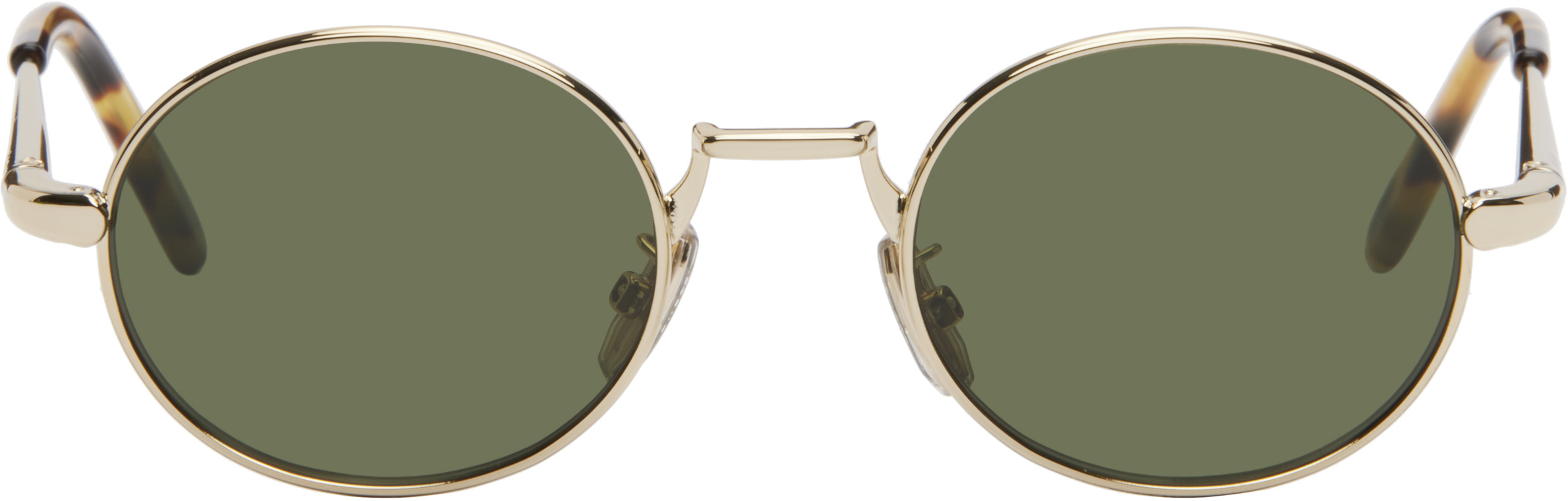Loewe Full Frame Sunglasses In Green