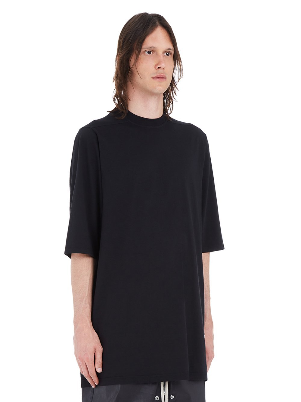 RICK OWENS DRKSHDW DRAPED STRAP T-SHIRT